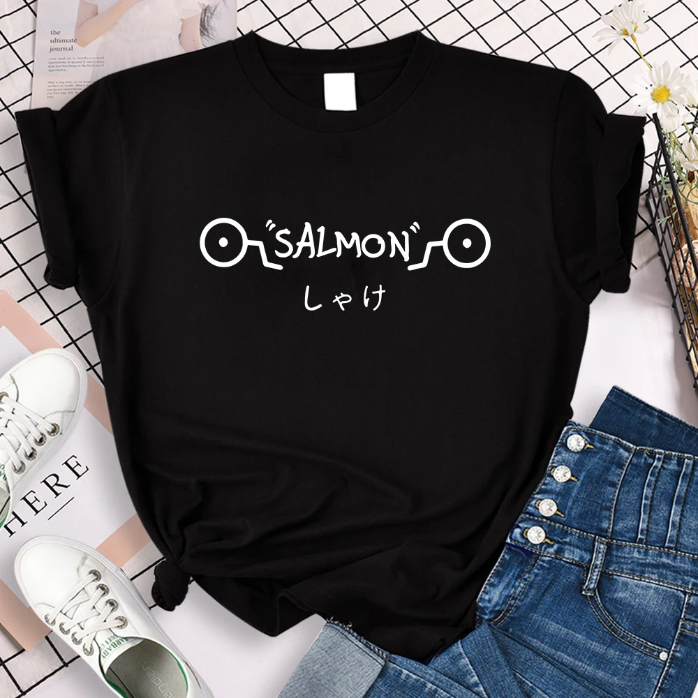 Jjk Anime Merchandise - Kaus wanita Anime Jjk kaos Jujutsu