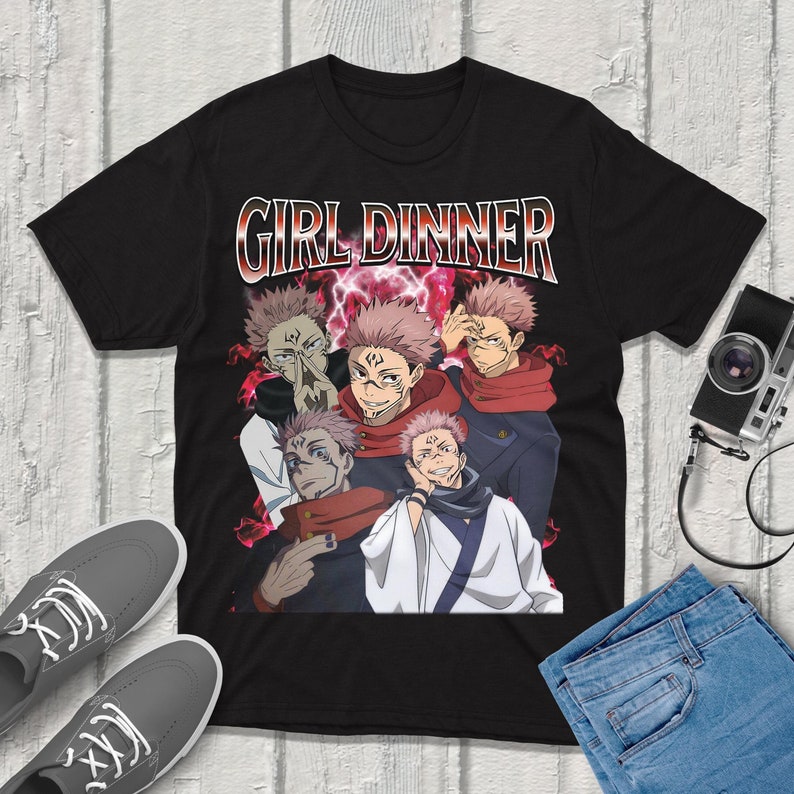 Kaus Sukuna Jujitsu-Kaisen Pak - Jjk Anime Merchandise ulasan dan harga