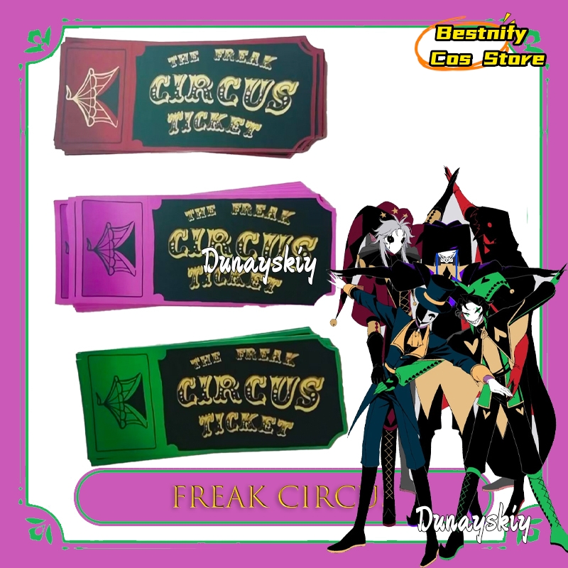 Kartu Tiket BFreak Circus Mera - Anime Merchandise Europe ulasan dan harga