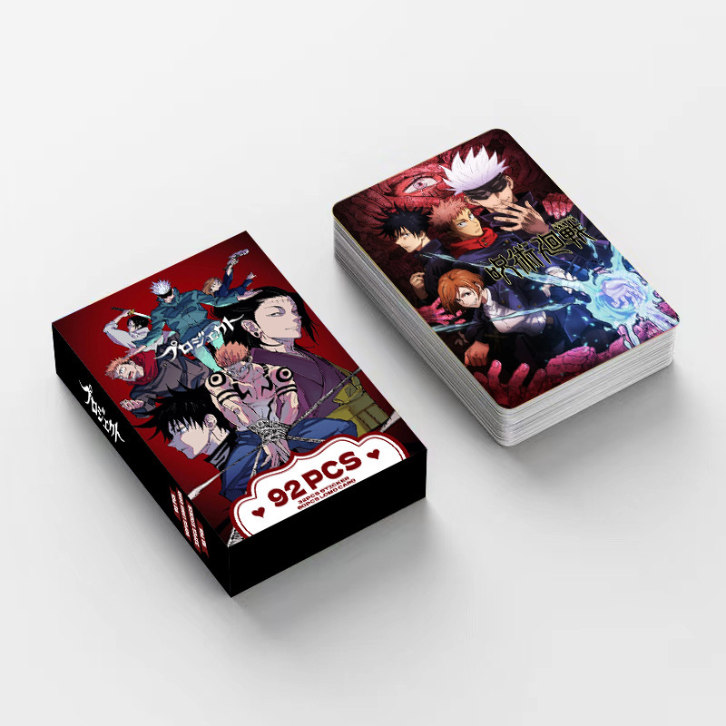 92 Pcs Kartu Jujutsu Kaisen Ka - Anime Jujutsu Kaisen Merchandise ulasan dan harga